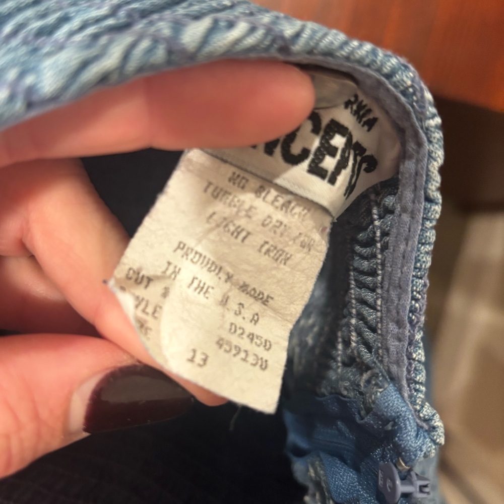 Vintage California Concepts Denim Sundress – 90s Jean Dress Retro - Picture 6 of 6